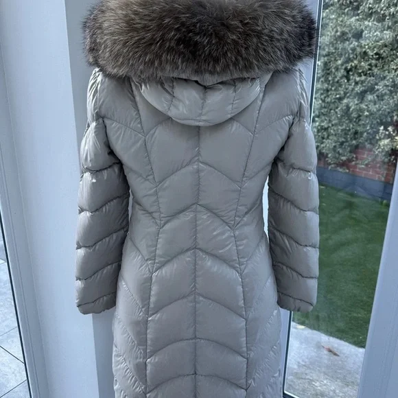 Gorgeous Moncler Albizia or Fulmarus long goose down coat.